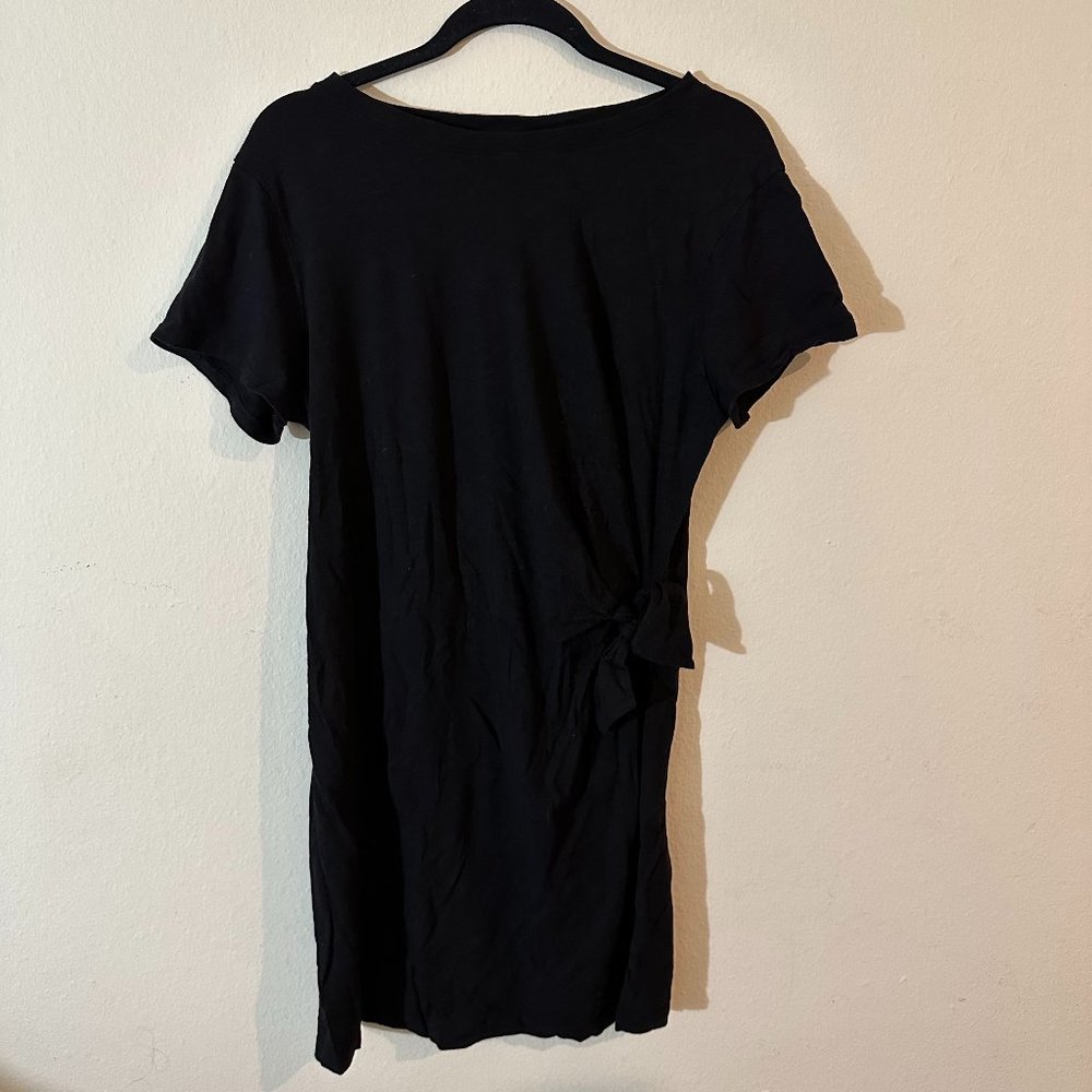 EUC Sanctuary Faux Wrap Dress Black, Size L